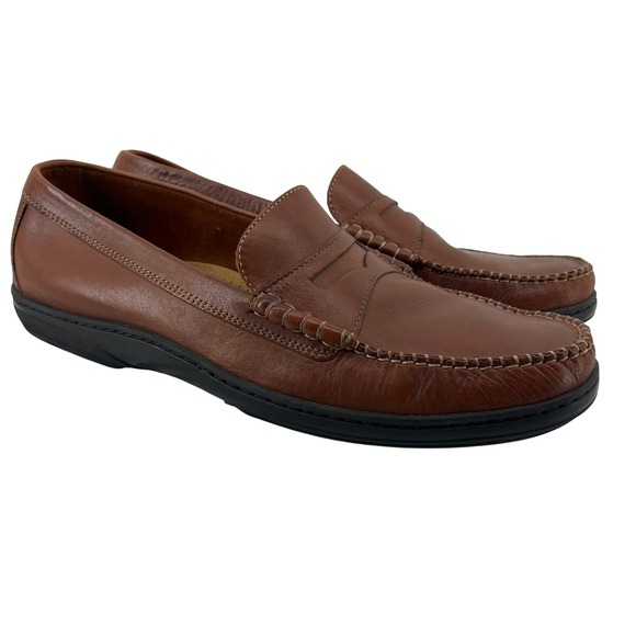 Cole Haan Mens Leather Penny Loafers Brown Size 11 M  Slip On Dress Shoes‎ main image 11